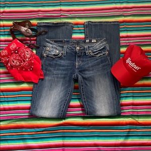 Girls Boot Cut MissMe Jeans